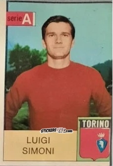 Sticker Simoni - Tutti i Calciatori 1965-1966
 n. 355 - MIRA