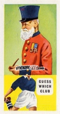 Sticker Chelsea - Football Club Nicknames 1959-1960 - Sweetule Products
