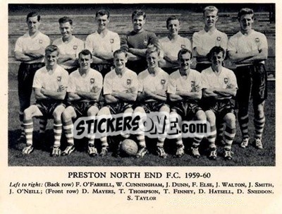 Cromo Preston North End F.C. - Football Teams 1959-1960
 - Fleetway

