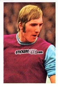 Cromo Billy Bonds - The Wonderful World of Soccer Stars 1970-1971
 n. 302 - FKS