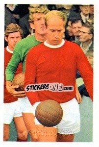 Sticker Bobby Charlton - The Wonderful World of Soccer Stars 1970-1971
 n. 199 - FKS