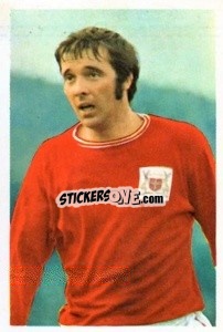 Sticker Colin Hall - The Wonderful World of Soccer Stars 1970-1971
 - FKS