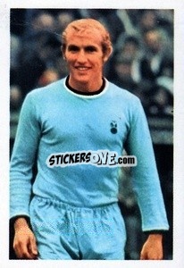 Cromo Dave Clements - The Wonderful World of Soccer Stars 1970-1971
 n. 66 - FKS