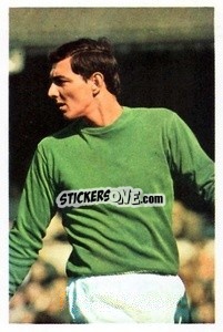 Sticker David Best - The Wonderful World of Soccer Stars 1970-1971
 n. 137 - FKS