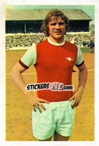 Sticker Eddie Kelly - The Wonderful World of Soccer Stars 1970-1971
 n. 4 - FKS