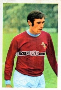 Sticker Frank Casper - The Wonderful World of Soccer Stars 1970-1971
 n. 33 - FKS