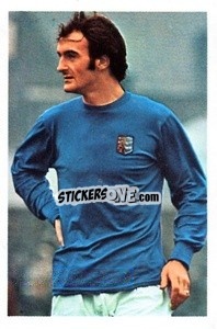 Sticker Frank Clarke - The Wonderful World of Soccer Stars 1970-1971
 n. 139 - FKS