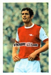 Sticker Frank McLintock - The Wonderful World of Soccer Stars 1970-1971
 n. 5 - FKS