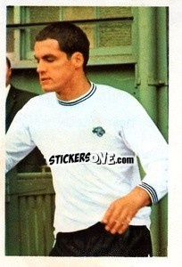 Figurina Frank Wignall - The Wonderful World of Soccer Stars 1970-1971
 n. 105 - FKS