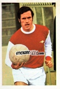 Sticker George Graham - The Wonderful World of Soccer Stars 1970-1971
 n. 3 - FKS