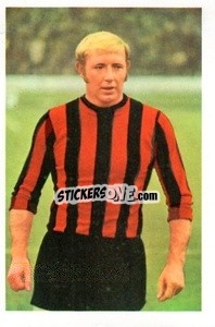 Figurina George Heslop - The Wonderful World of Soccer Stars 1970-1971
 n. 189 - FKS