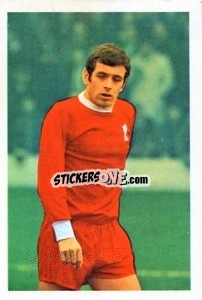 Sticker Ian Callaghan - The Wonderful World of Soccer Stars 1970-1971
 n. 166 - FKS