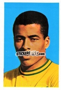 Sticker Jairzinho - The Wonderful World of Soccer Stars 1970-1971
 n. 411 - FKS
