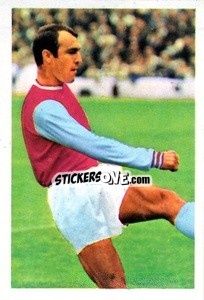 Sticker Jimmy Greaves - The Wonderful World of Soccer Stars 1970-1971
 n. 307 - FKS