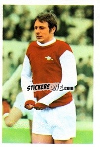 Sticker John Radford - The Wonderful World of Soccer Stars 1970-1971
 - FKS