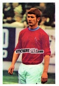 Sticker Mike Docherty - The Wonderful World of Soccer Stars 1970-1971
 n. 37 - FKS