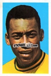 Sticker Pele - The Wonderful World of Soccer Stars 1970-1971
 n. 417 - FKS