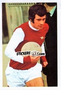 Sticker Peter Storey - The Wonderful World of Soccer Stars 1970-1971
 n. 14 - FKS