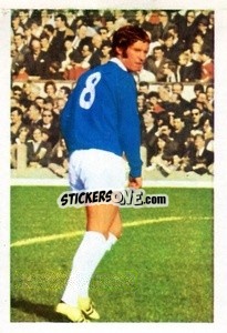 Sticker Alan Ball - The Wonderful World of Soccer Stars 1971-1972
 n. 76 - FKS