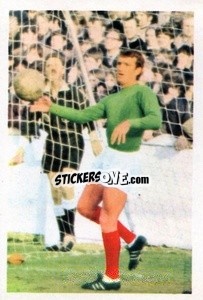 Sticker Alex Stepney - The Wonderful World of Soccer Stars 1971-1972
 n. 194 - FKS