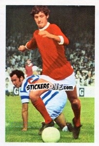 Sticker Brian Kidd - The Wonderful World of Soccer Stars 1971-1972
 n. 189 - FKS
