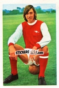 Sticker Charlie George - The Wonderful World of Soccer Stars 1971-1972
 n. 2 - FKS