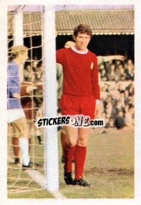 Cromo Chris Lawler - The Wonderful World of Soccer Stars 1971-1972
 n. 158 - FKS