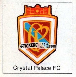 Sticker Crystal Palace - Club badge sticker - The Wonderful World of Soccer Stars 1971-1972
 n. D - FKS