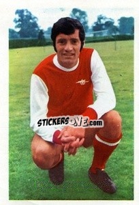 Sticker Frank McLintock - The Wonderful World of Soccer Stars 1971-1972
 n. 6 - FKS