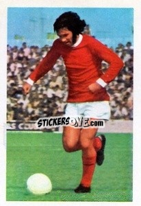 Sticker George Best - The Wonderful World of Soccer Stars 1971-1972
 n. 181 - FKS