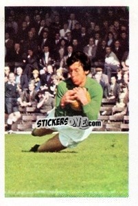 Sticker Gordon Banks - The Wonderful World of Soccer Stars 1971-1972
 n. 256 - FKS