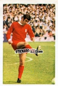 Sticker Ian Callaghan - The Wonderful World of Soccer Stars 1971-1972
 n. 151 - FKS