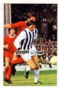 Sticker Jeff Astle - The Wonderful World of Soccer Stars 1971-1972
 n. 286 - FKS