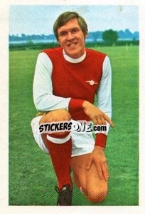 Sticker John Roberts - The Wonderful World of Soccer Stars 1971-1972
 n. 12 - FKS