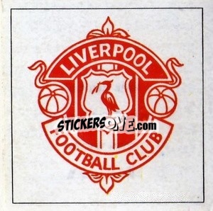 Cromo Liverpool - Club badge sticker - The Wonderful World of Soccer Stars 1971-1972
 - FKS