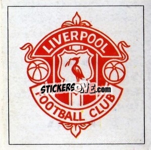 Sticker Liverpool - Club badge sticker - The Wonderful World of Soccer Stars 1971-1972
 n. K - FKS