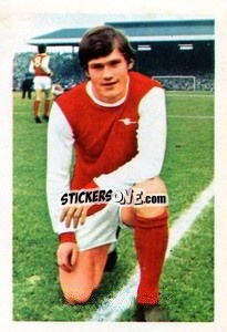 Figurina Pat Rice - The Wonderful World of Soccer Stars 1971-1972
 n. 11 - FKS