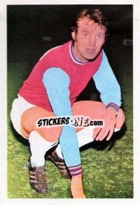 Sticker Peter Eustace - The Wonderful World of Soccer Stars 1971-1972
 n. 305 - FKS