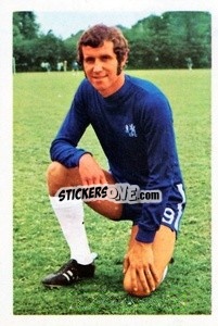 Sticker Peter Osgood - The Wonderful World of Soccer Stars 1971-1972
 n. 28 - FKS