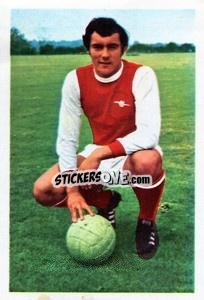 Sticker Ray Kennedy - The Wonderful World of Soccer Stars 1971-1972
 n. 5 - FKS