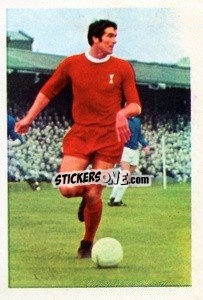 Figurina Ron Yeats - The Wonderful World of Soccer Stars 1971-1972
 n. 165 - FKS