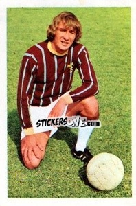 Sticker Steve Kember - The Wonderful World of Soccer Stars 1971-1972
 n. 52 - FKS