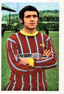 Cromo Terry Wharton - The Wonderful World of Soccer Stars 1971-1972
 n. 60 - FKS