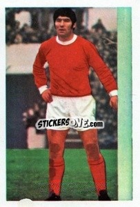 Figurina Tony Dunne - The Wonderful World of Soccer Stars 1971-1972
 n. 185 - FKS