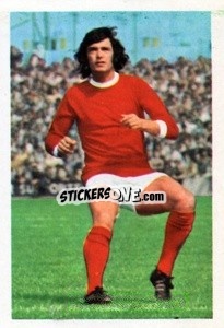 Sticker Willie Morgan - The Wonderful World of Soccer Stars 1971-1972
 n. 191 - FKS