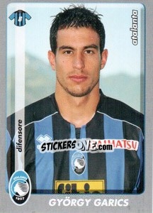 Sticker Gyorgy Garics - Calciatori 2008-2009 n. 4 - Panini