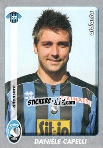 Sticker Daniele Capelli - Calciatori 2008-2009 n. 11 - Panini