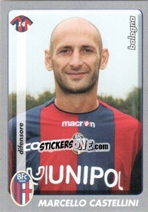 Sticker Marcello Castellini - Calciatori 2008-2009 n. 27 - Panini
