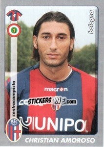 Sticker Christian Amoroso - Calciatori 2008-2009 n. 40 - Panini