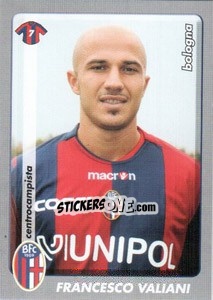 Sticker Francesco Valiani - Calciatori 2008-2009 n. 42 - Panini